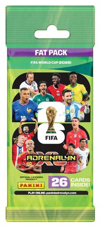 Pakuotė kortelių FIFA World Cup 2026 Adrenalyn XL Fat pack