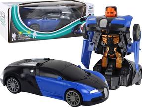 Трансформер Lean Toys Super Car Deformation, синий цв.
