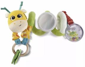 Rotaļlietas ratiem Chicco Baby Sense & Focus Giraffe, dzeltena krās./zaļa krās.