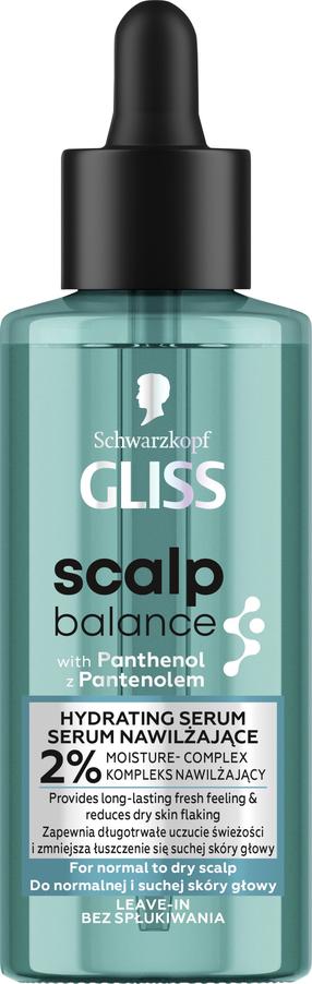 Matu serums Schwarzkopf Gliss Scalp Balance Hydrating, 100 ml