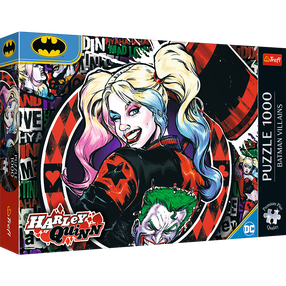 Pusle Trefl Premium Plus Harley Quinn, 48 cm x 68.3 cm, 1000 tk, mitmevärviline