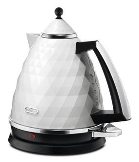 Elektrinis virdulys DeLonghi KBJ2001W, 1.7 l, balta sp.