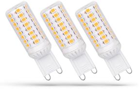Lemputė Spectrum LED, 3000 °K, G9, 4.9 W, 380 lm, 3 vnt.