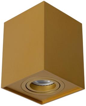 Šviestuvas lubų Lucide Tube 22953/01/02, GU10, 1 x 50 W, aukso sp. / aukso sp.