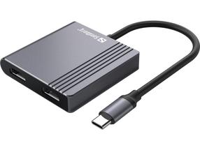 Dock jaam Sandberg 136-44, 2 x HDMI / USB / PD, must v.