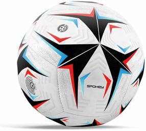 Futbola bumba Spokey Flick, 5 izmērs, balta krās./melna krās.