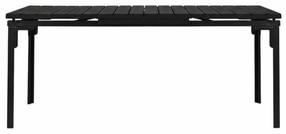 Lauko stalas MultiGarden, juoda sp., 180 - 240 cm x 89.5 cm x 77.5 cm