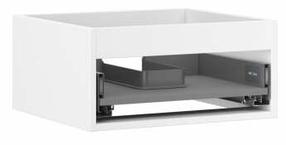 Kapiraam Mexen Box-A, 44.2 cm x 50 cm, 23.5 cm, valge matt v.
