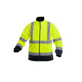 Džemper meeste Sara Workwear Drogowiec 14420-27, sinine v./kollane v./hall v., M suurus