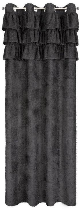 Nakts aizkari Agis 2, melna krās., 140 cm x 250 cm