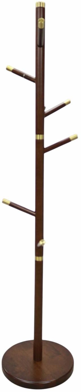 Drēbju pakaramais 618, 185 cm, brūna krās./zelta krās.
