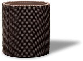 Gėlių vazonas Keter 29197835590, natūralus pluoštas, 3.6 cm x 3.6 cm, rudas