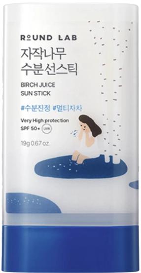 Средство для ухода за загаром для лица Round Lab Birch Juice SPF50+, 19 г