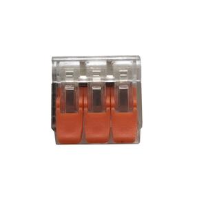 Klemmplokk Elektrowerk, 0,2–4 mm², 3 koht., 32 A, oranž v.