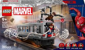 Konstruktorius LEGO® Marvel Žmogaus voro ir Daktaro Aštuonkojo kova metro 76321, 393 vnt.
