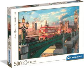 Пазл Clementoni Westminster Bridge 35569, 36 см x 49 см, 500 шт., многоцветный