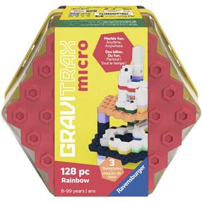Konstruktorius Ravensburger GraviTrax Micro Rainbow, 12 vnt., įvairių spalvų