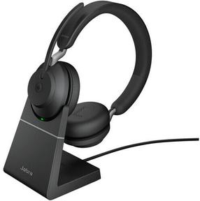 Bezvadu austiņas Jabra Evolve2 65 Link380c MS Stereo, melna krās.