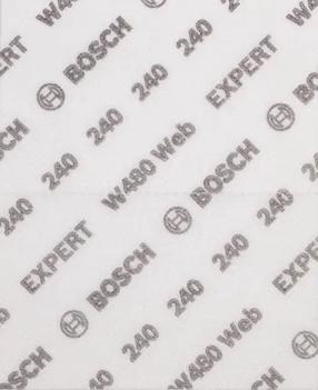 Šlifavimo tinklelis Bosch Expert W480, 240, 14 cm x 11.5 cm