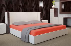 Paklodė PRZJ-025, oranžinė sp., 140 x 200 cm, su guma
