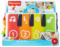 Lavinimo žaislas Mattel Fisher Price Soft Piano Kick & Play, įvairių spalvų