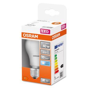 Spuldze Osram LED, E27, neitrāli balta krās., E27, 5.5 W, 470 lm
