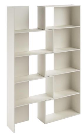Pastatoma lentyna Kalune Design Save, balta sp., 180 cm x 140 cm x 29.5 cm