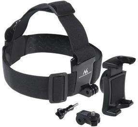 Stiprinājums Maclean Universal Sports Headband for Phone, melna krās.
