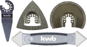 Komplekt, plaatide eemaldamiseks ja töötlemiseks Einhell Multitool Set, 4 tk