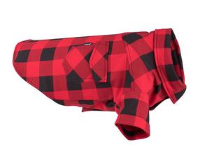 Футболка для собаки Amiplay Ranger Maltese, черный цв./красный цв., 35 см