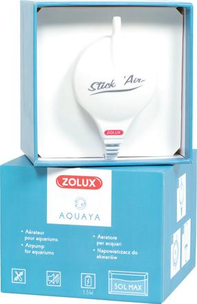 Gaisa pumpis Zolux Aquaya Ekai StickAir 320758, 1 - 50 l, 0.11 kg, balta krās., 3 cm