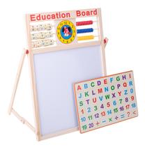 Edukacinis žaislas RoGer Magnetic Board Education Board, 2.5 cm, įvairių spalvų/medžio sp., 5 vnt.