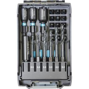 Urbju un skrūvgriežu uzgaļu komplekts Makita E-22866, 1/4"