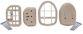 Komplekts Dreambaby Retractable Gate Spacers, pelēka krās.