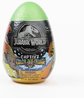 Mängukujuke, koos tarvikutega Captivz Jurassic World Color Change, (värv/disain valitakse juhuslikult)