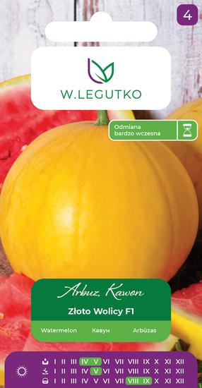 Sėklos, arbūzai ZLOTO WOLICY F1, 0.5 g
