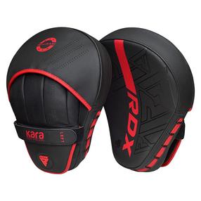 Boksa ķepa RDX Focus Pads F6, melna krās./sarkana krās.