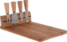 Siera nažu komplekts, ar griešanas dēli Excellent Houseware, 5 gab.