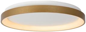 Lampa griesti Lucide Vidal 46103/38/02, LED, 2700 °K, 1 x 38 W, balta krās. / zelta krās., 48 x 48 cm