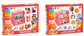 Plastilino rinkinys, su priedais Happy Color Mud, (spalva/dizainas parenkami atsitiktine tvarka)