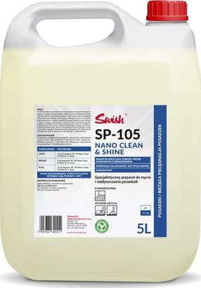 Grindų ploviklis Swish SP-105, įvairių tipų grindims, 5 l