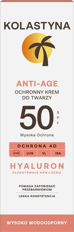 Veido kremas Kolastyna Anti Age, 50 ml, SPF 50