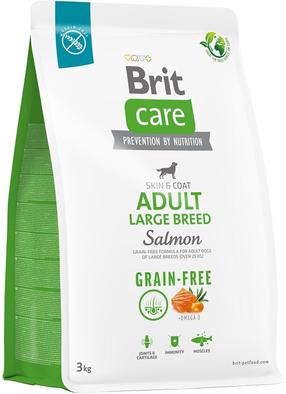 Sausas šunų maistas Brit Care Adult Large Breed Salmon, lašiša, 3 kg