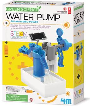 Набор для творчества 4M Water Pump, синий цв./белый цв./серый цв.