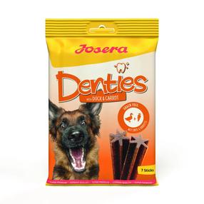 Skanėstas šunims Josera Denties, antiena/morkos, 0.18 kg, 7 vnt.