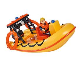 Rotaļu laiva Simba Fireman Sam Boat Neptun 109252571038, daudzkrāsaina