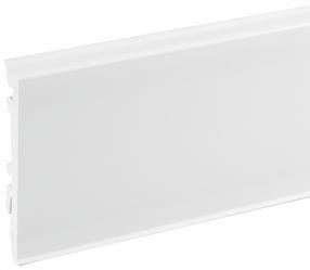 Grindjuostė Cezar MasterLine 80 832208, 220 cm x 8.15 cm x 1.72 cm, balta sp.
