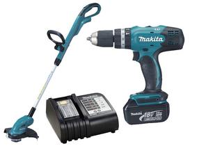 Akumulatora trimmeris un skrūvgriežu komplekts Makita DLX2114S