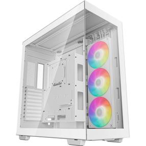 Корпус компьютера Deepcool CH780 WH, прозрачный цв./белый цв.