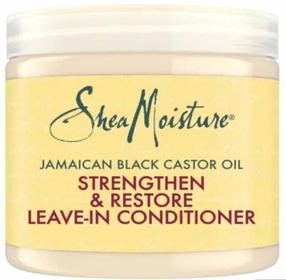 Кондиционер для волос Shea Moisture Jamaican Black Castor Oil Strengthen & Restore Leave-In, 431 мл